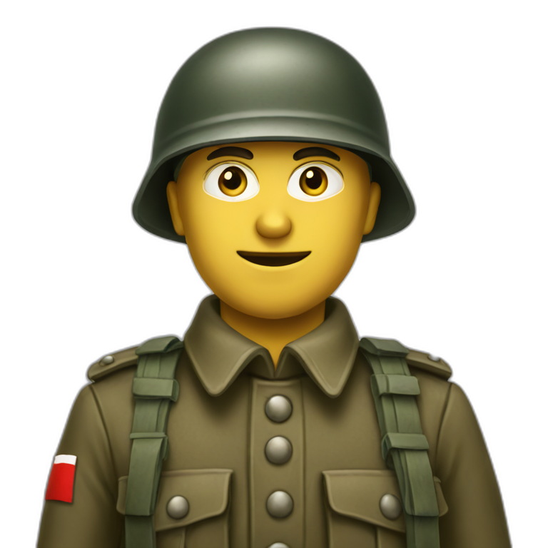 A german soldier drom 1940 emoji