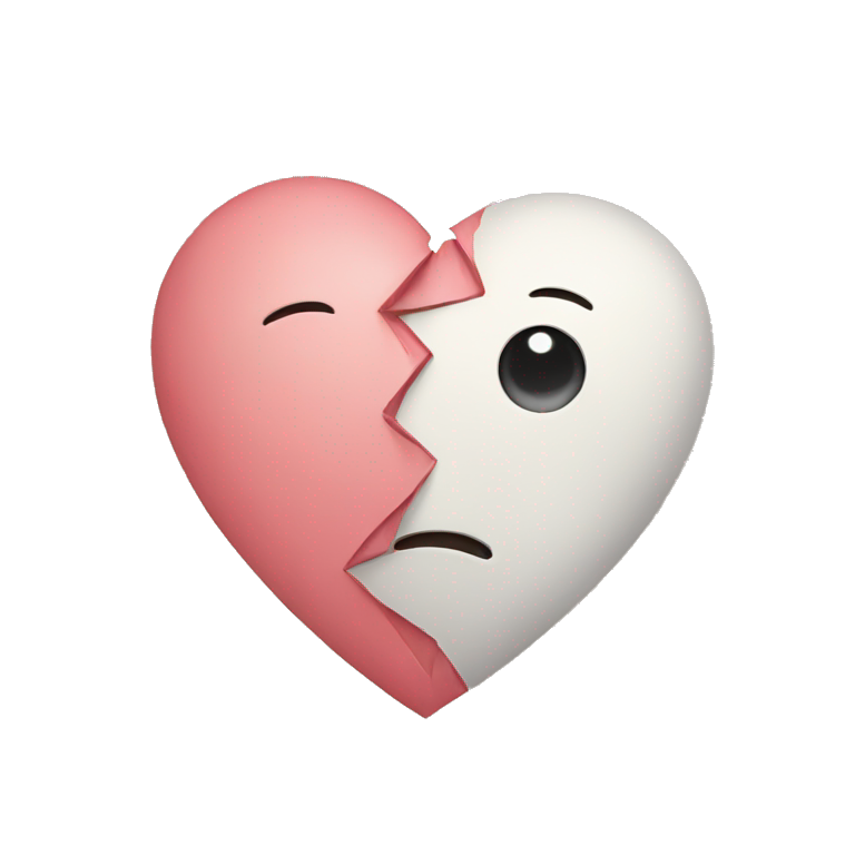 BROKEN HEART emoji