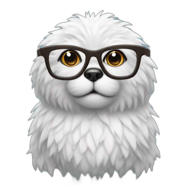 nerdy animal emoji