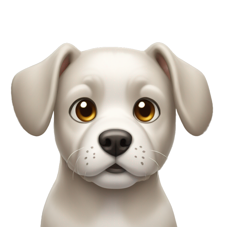 Perro muy tierno  emoji