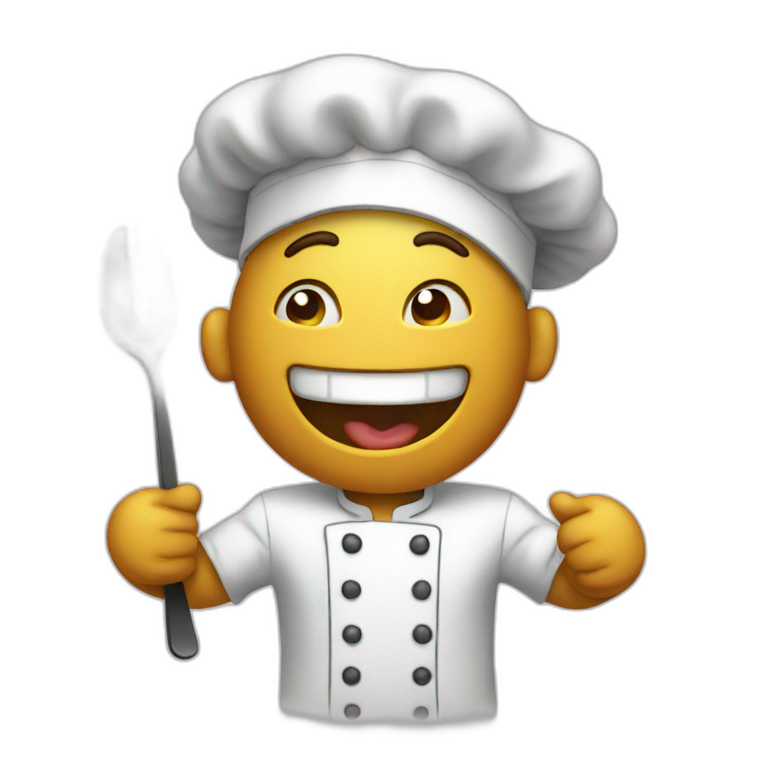 emoji excited to cook emoji