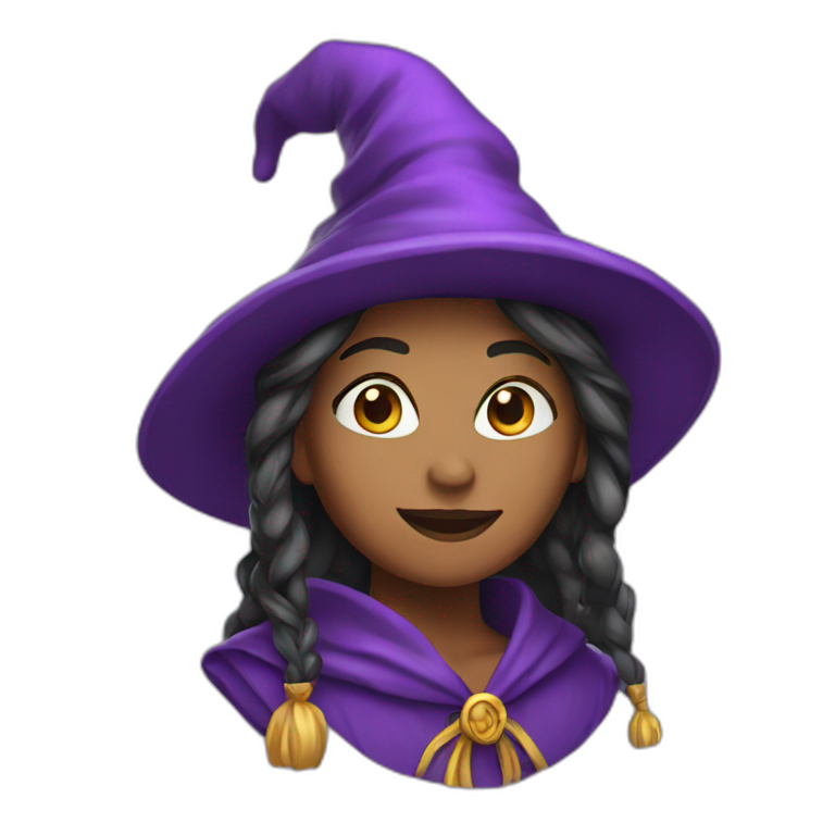 Female Wizard emoji