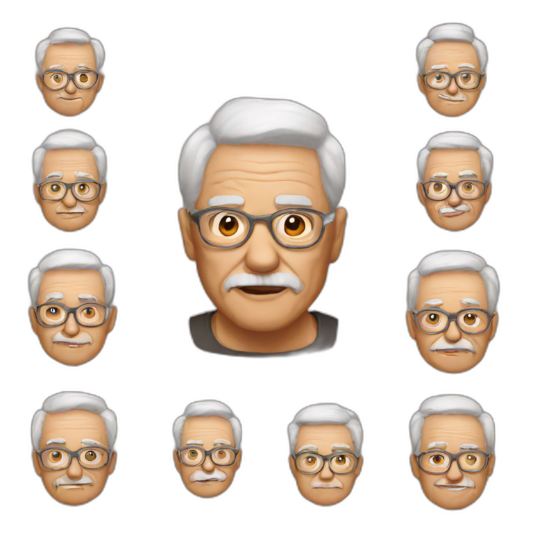 Grand fathers emoji
