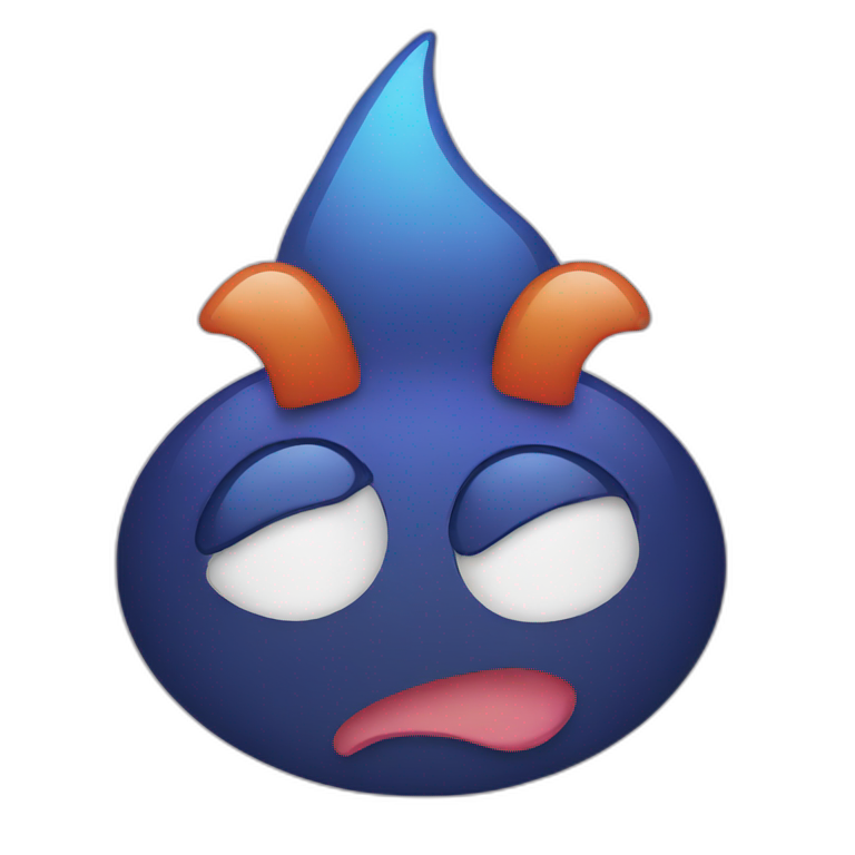 Sweaty emoji emoji