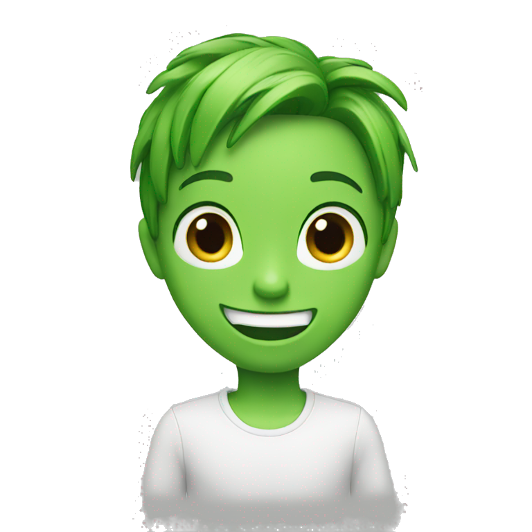 inside out green emoji