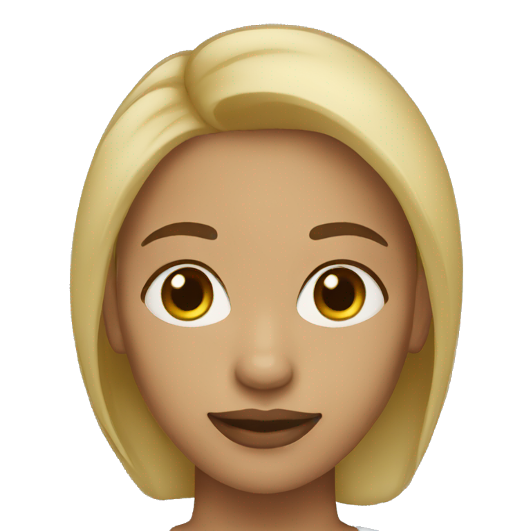 Woman Light Skin Tone Beard emoji