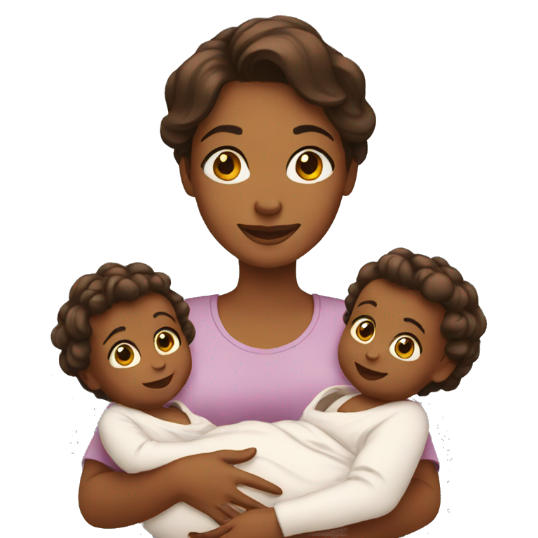 women-holding babies emoji
