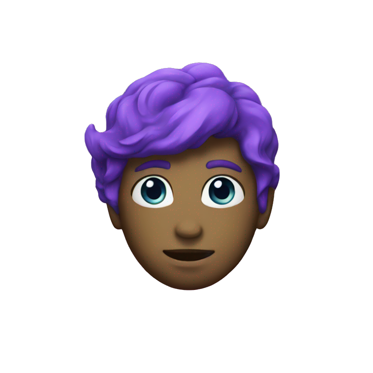 Purple galaxy potal emoji