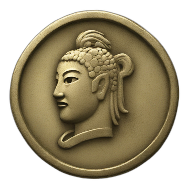 ancient dynasty coin china emoji