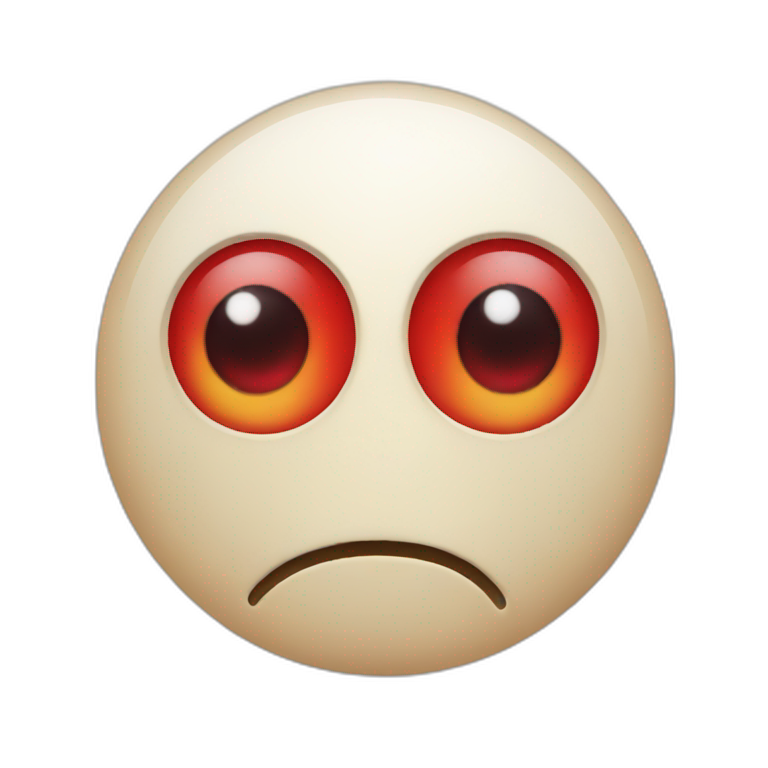 cheems red eyes emoji