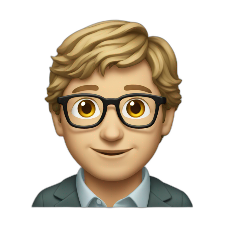 young Bill Gates emoji