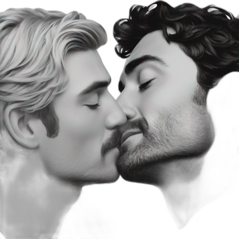 Pedro pascal kissing oscar isaac emoji