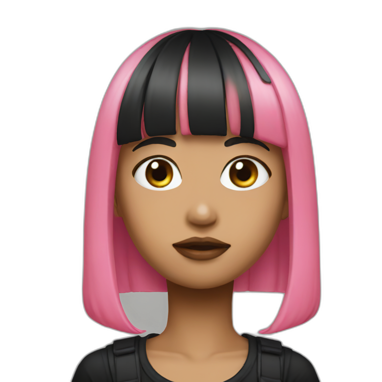 black pink lisa emoji