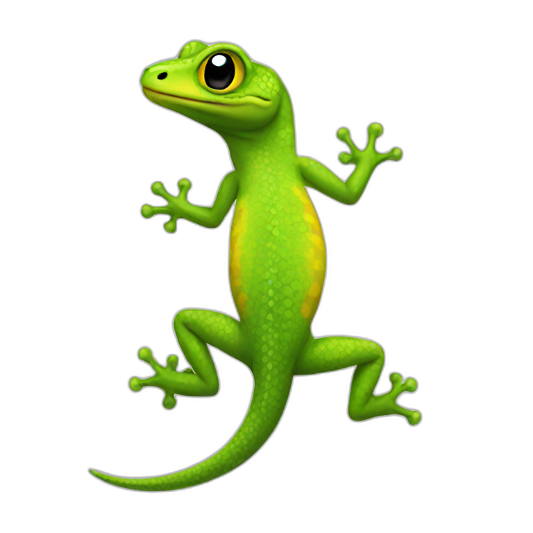 awesome gecko emoji