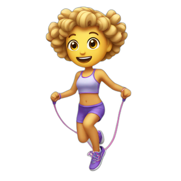 jumping rope emoji