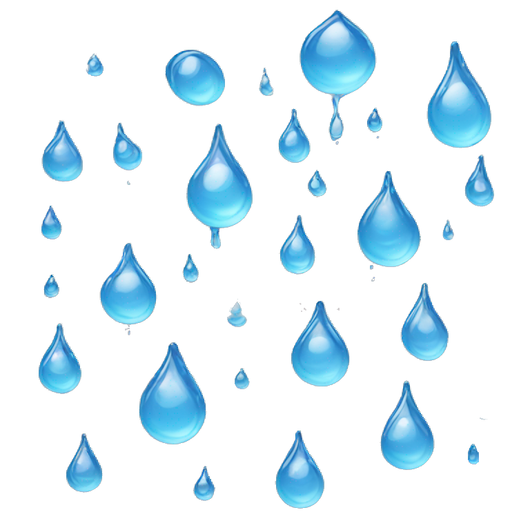 Water droplets emoji