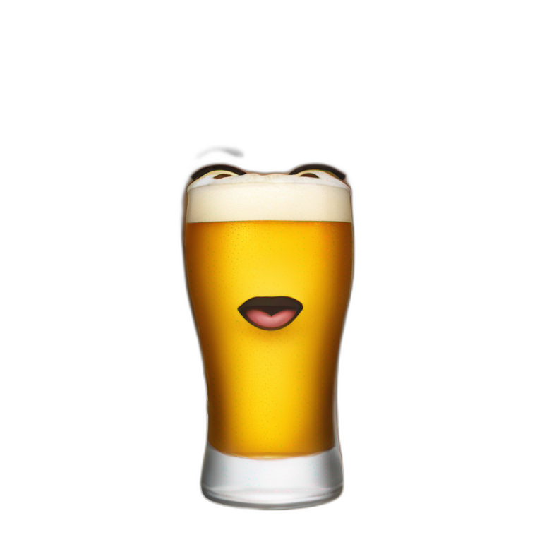 Tina Turner drink beer emoji