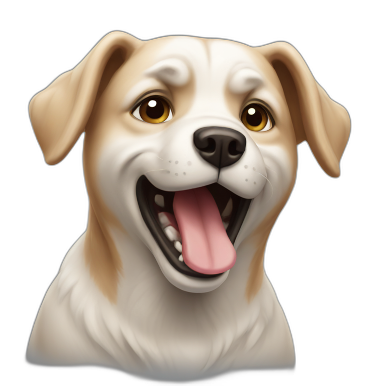 dog-barking emoji
