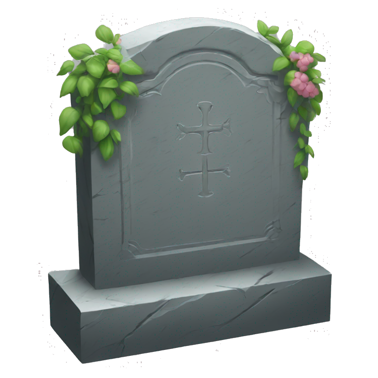 headstone emoji