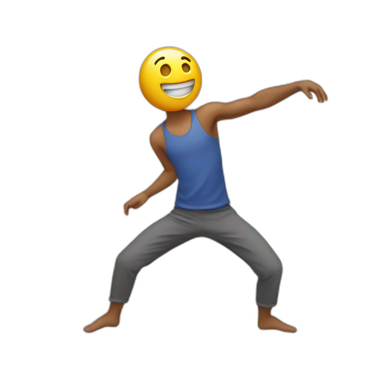 Dancing tablet emoji
