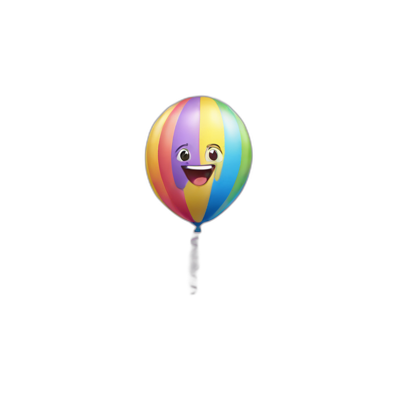 happy balloon emoji