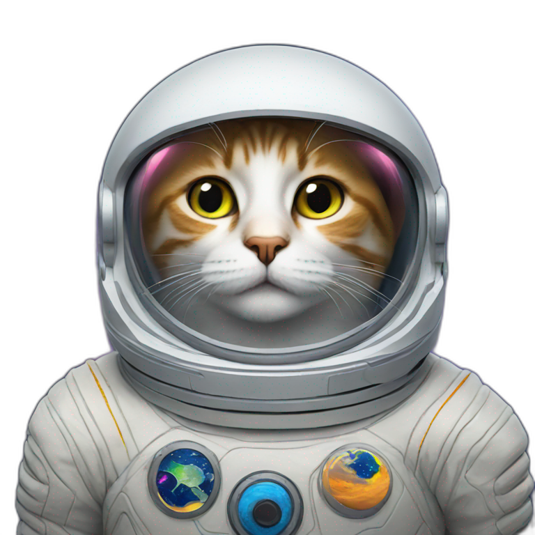 Space cat emoji