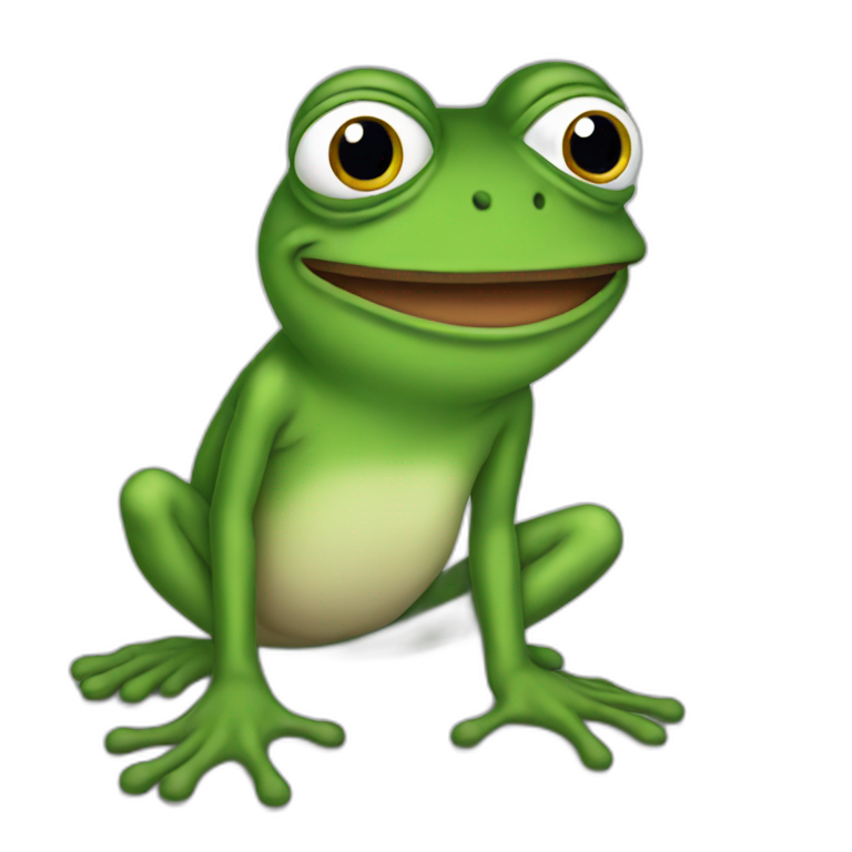 Pepe frog emoji