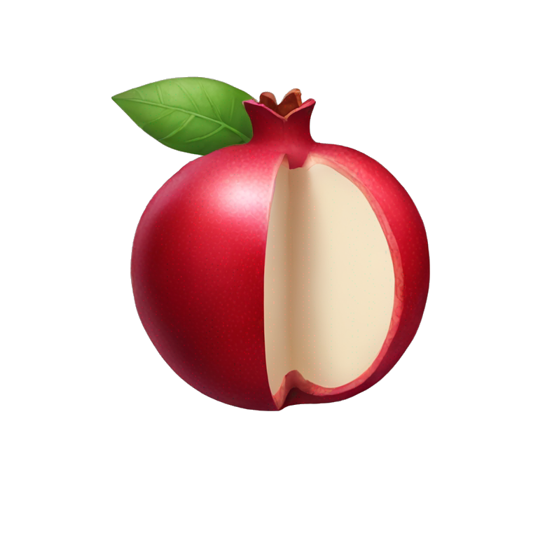 Open pomegranate emoji emoji