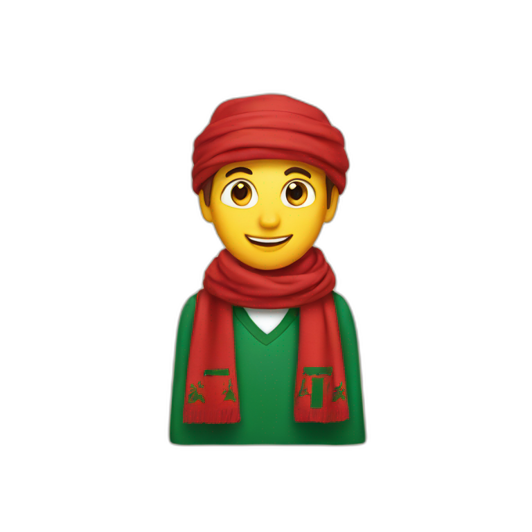 kingdom of jordan scarf emoji