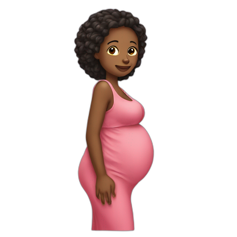 I love my pregnant wife emoji