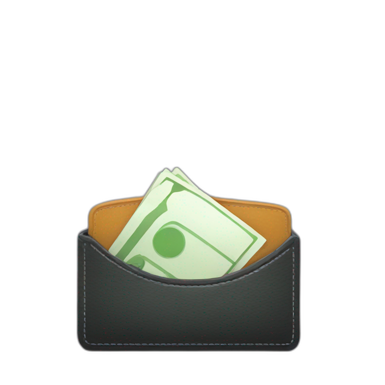 empty wallet no money emoji