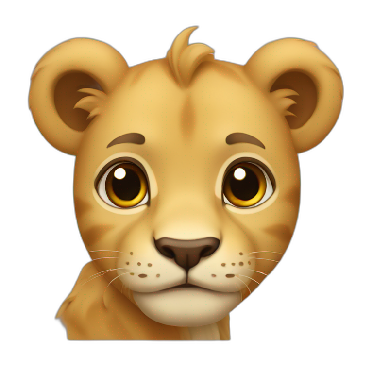 León bebe emoji