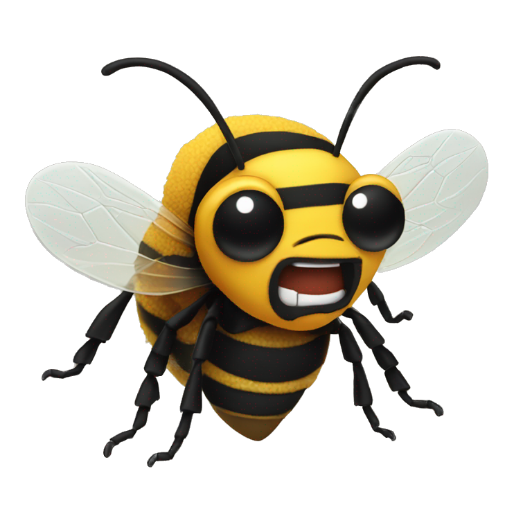 Killer bee emoji | AI Emoji Generator