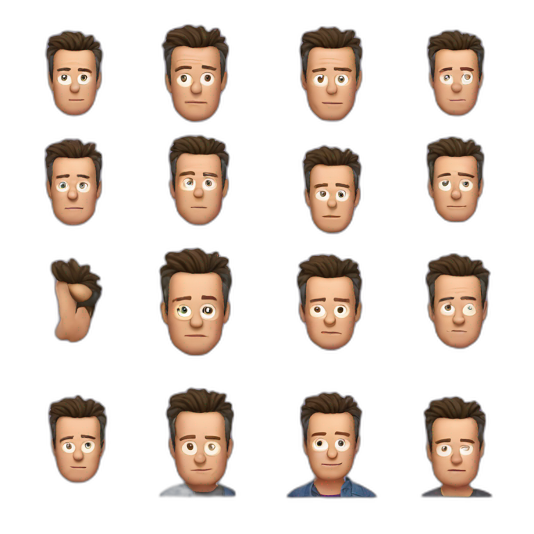 Chandler Bing emoji
