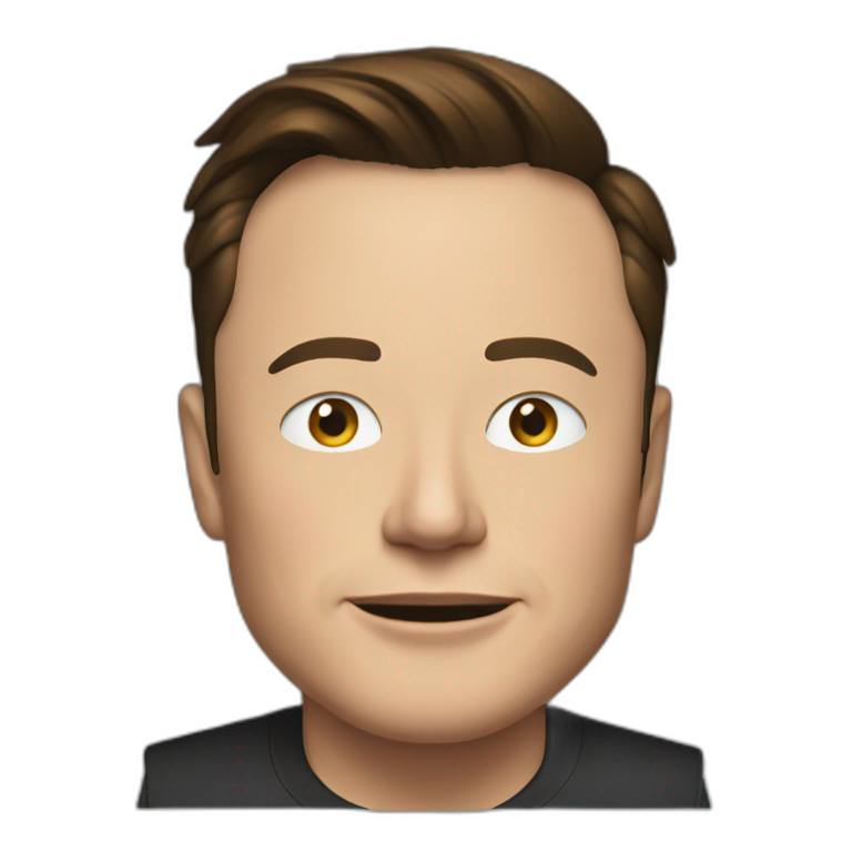 Elon musk in konegessg emoji