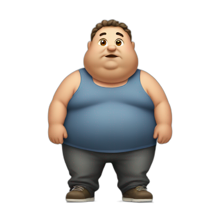 Fat Man emoji
