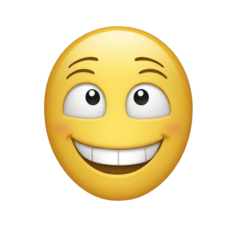 Happy face  emoji