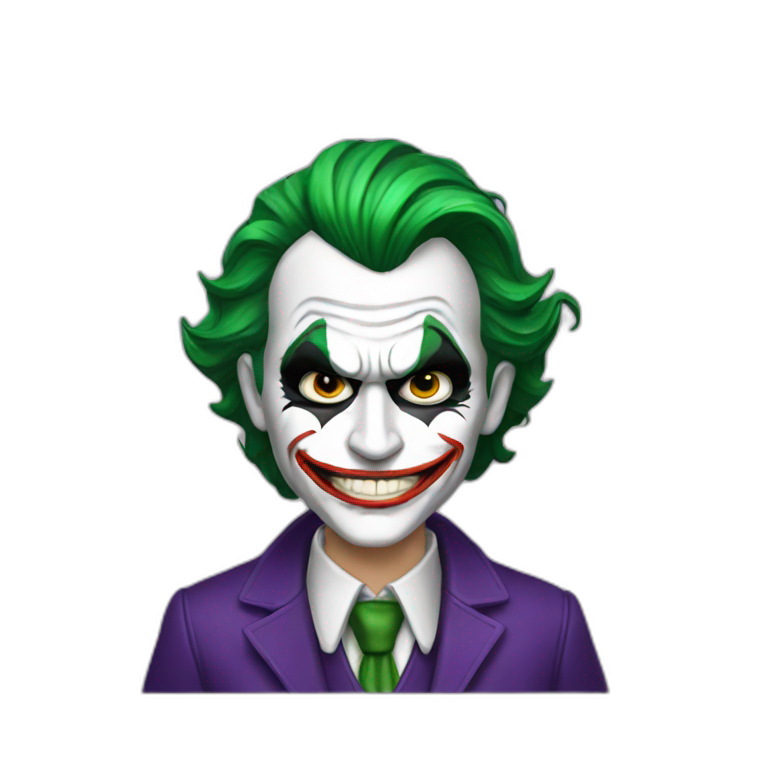 batman joker emoji