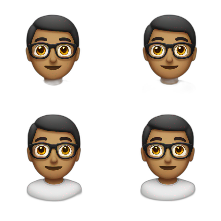 arab glasses emoji