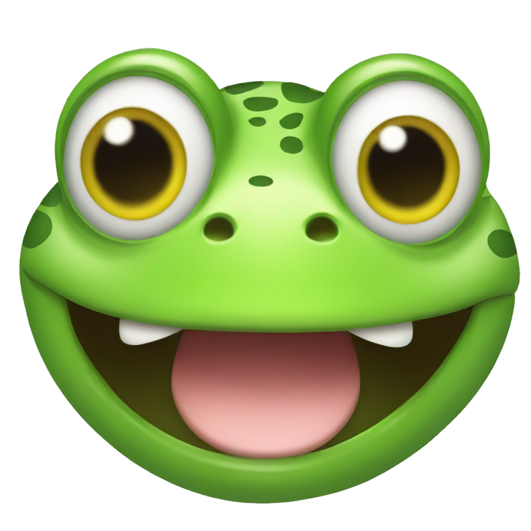 Happy  frog  emoji