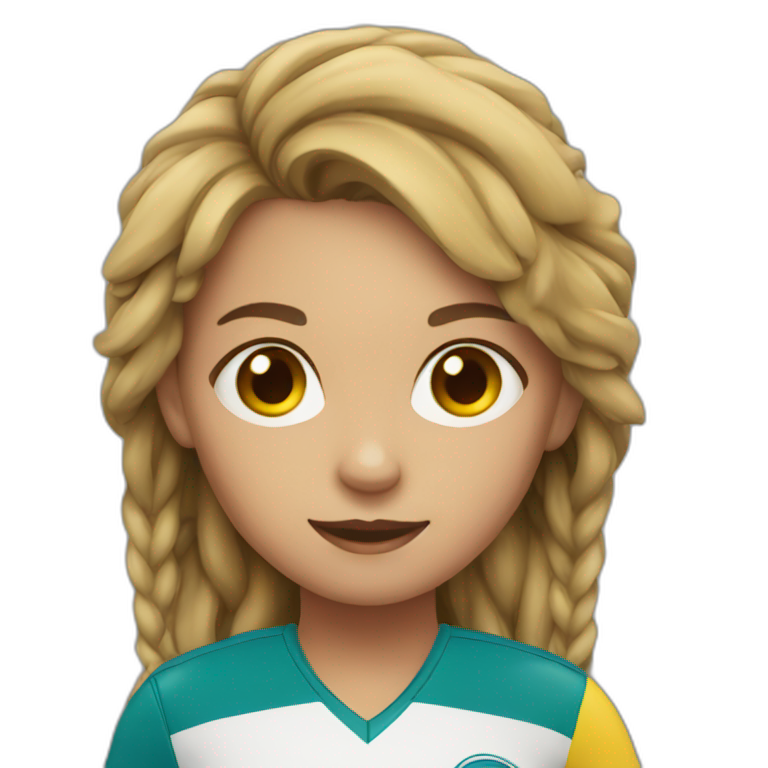 Girl handball player emoji