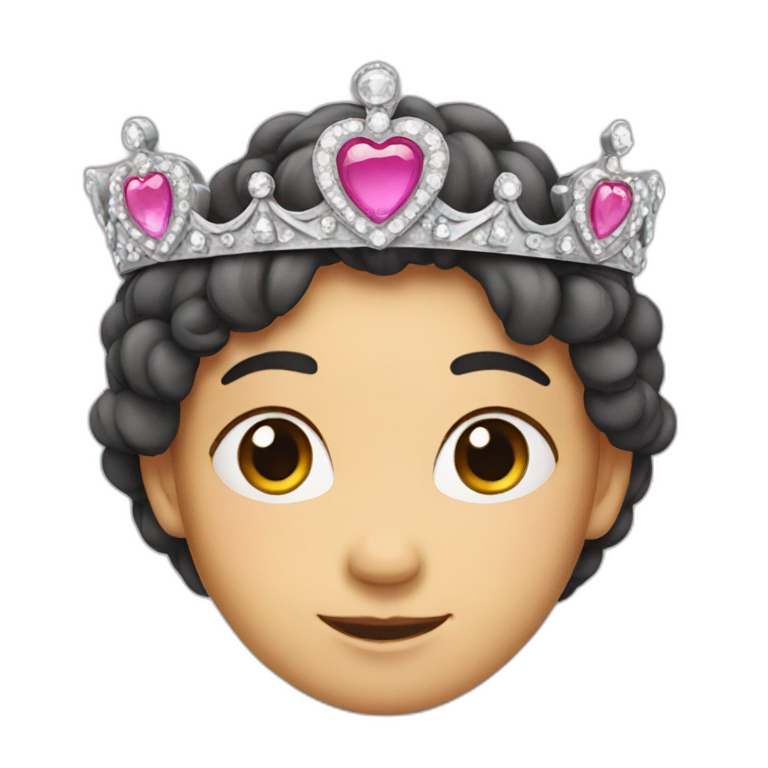 Princess crown emoji