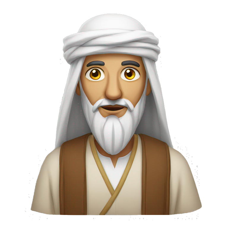 wise arab man emoji
