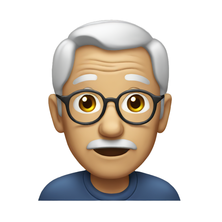 very old man emoji