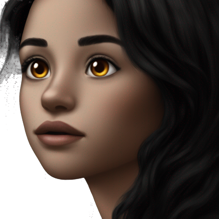 mysterious girl in darkness emoji