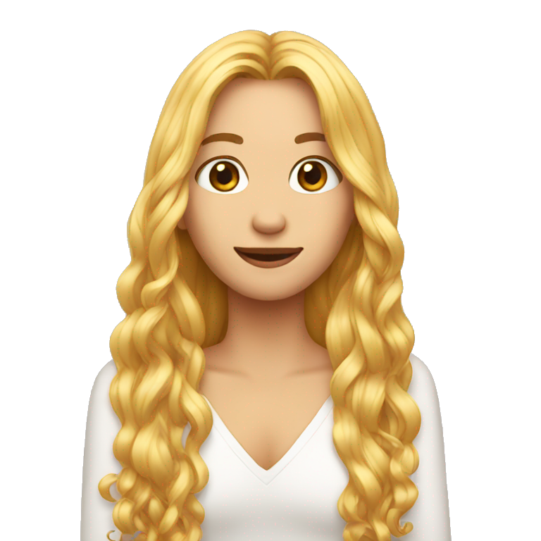 long hair emoji