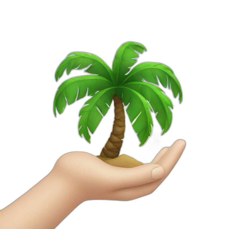 palm emoji
