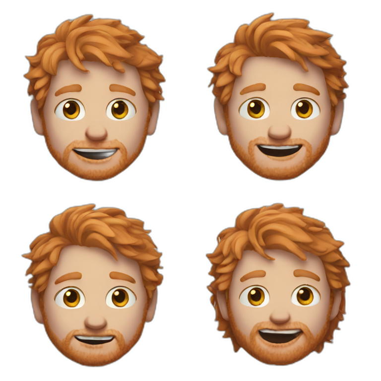 Ed sheeran shoked emoji