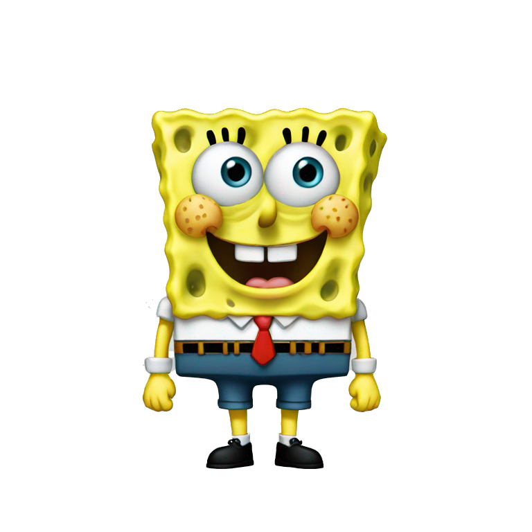 spongebob like an emoji  emoji