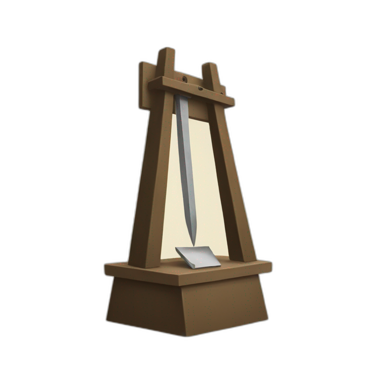 guillotine  emoji
